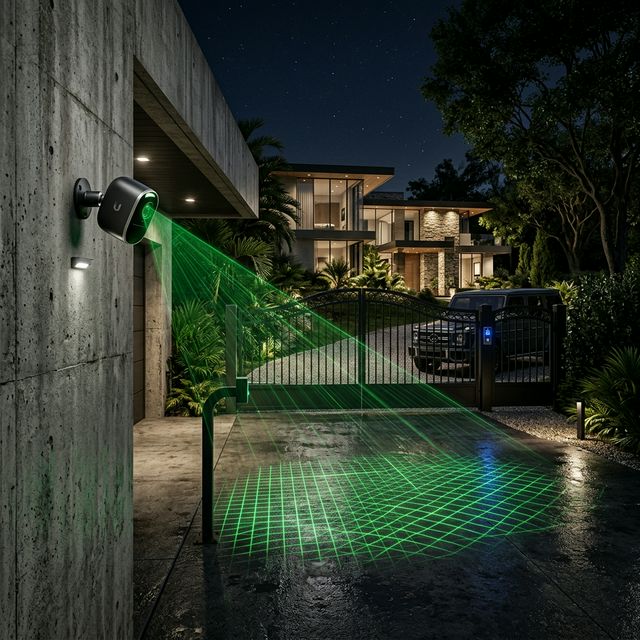 Seguridad Perimetral Nivel C-Level: Cámaras UniFi Protect para Residencias